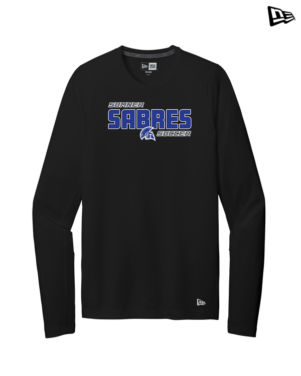 Sumner Academy Soccer Bold - New Era Long Sleeve Crew