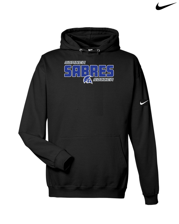 Sumner Academy Soccer Bold - Nike Club Fleece Hoodie