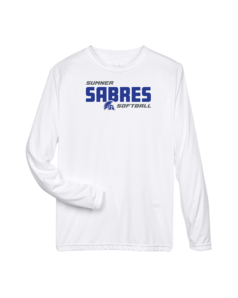 Sumner Academy Softball Bold - Performance Long Sleeve