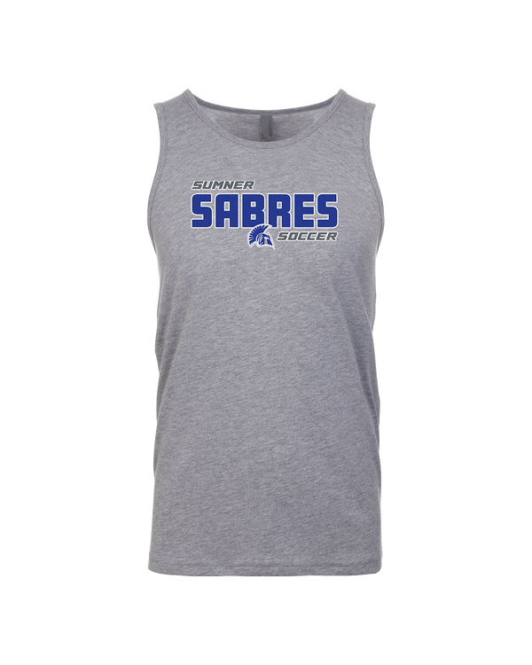 Sumner Academy Soccer Bold - Mens Tank Top