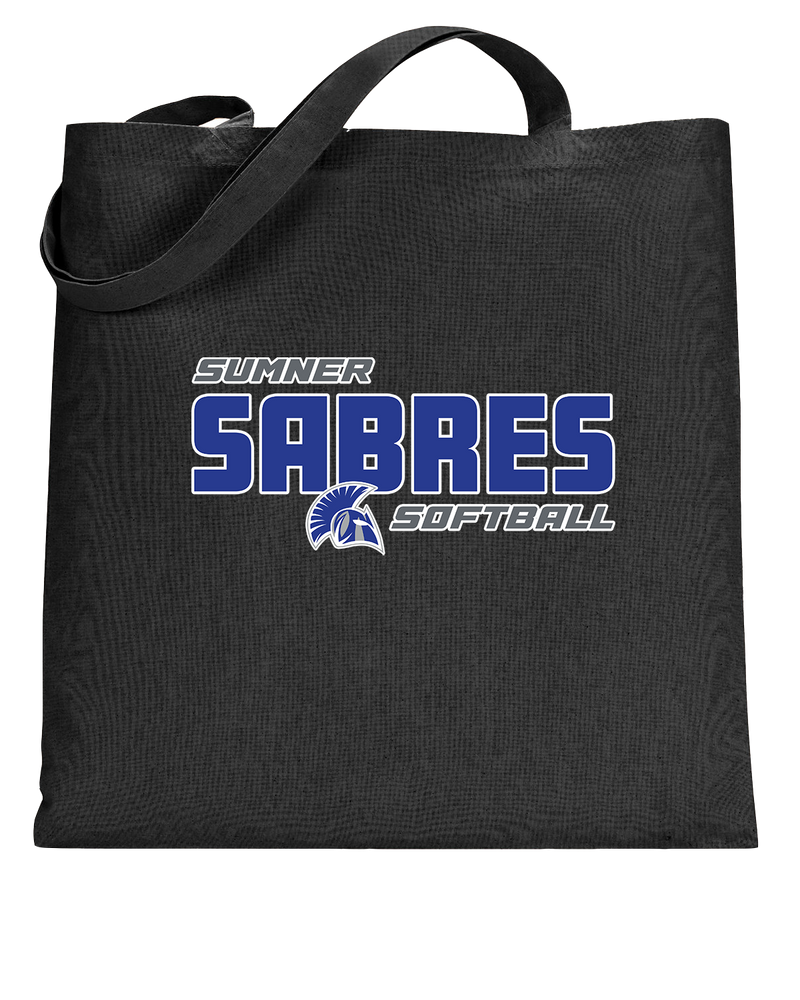 Sumner Academy Softball Bold - Tote Bag