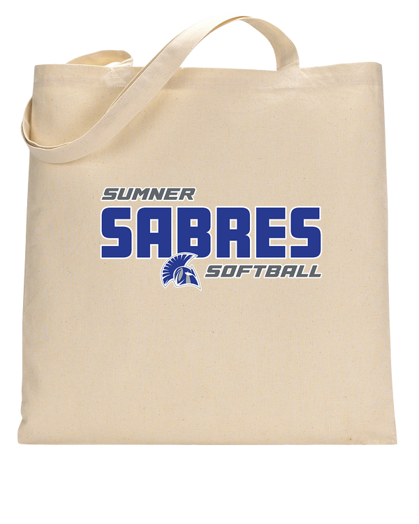 Sumner Academy Softball Bold - Tote Bag