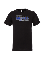 Sumner Academy Softball Bold - Mens Tri Blend Shirt