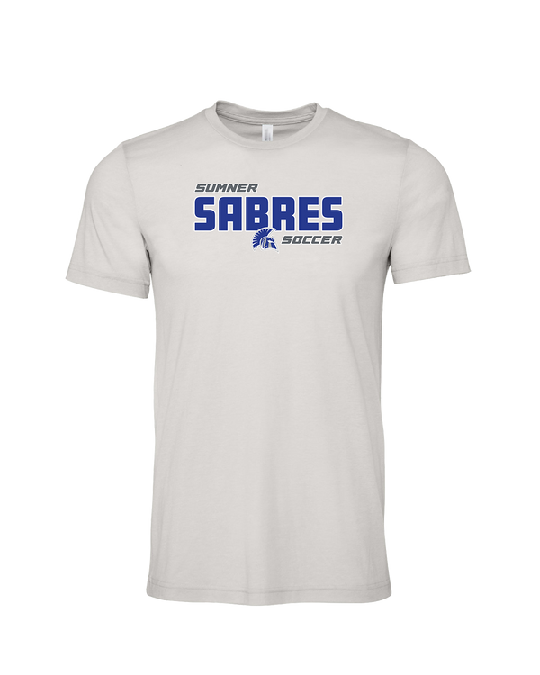 Sumner Academy Soccer Bold - Mens Tri Blend Shirt