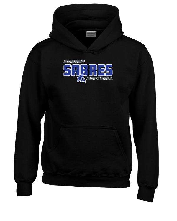 Sumner Academy Softball Bold - Cotton Hoodie