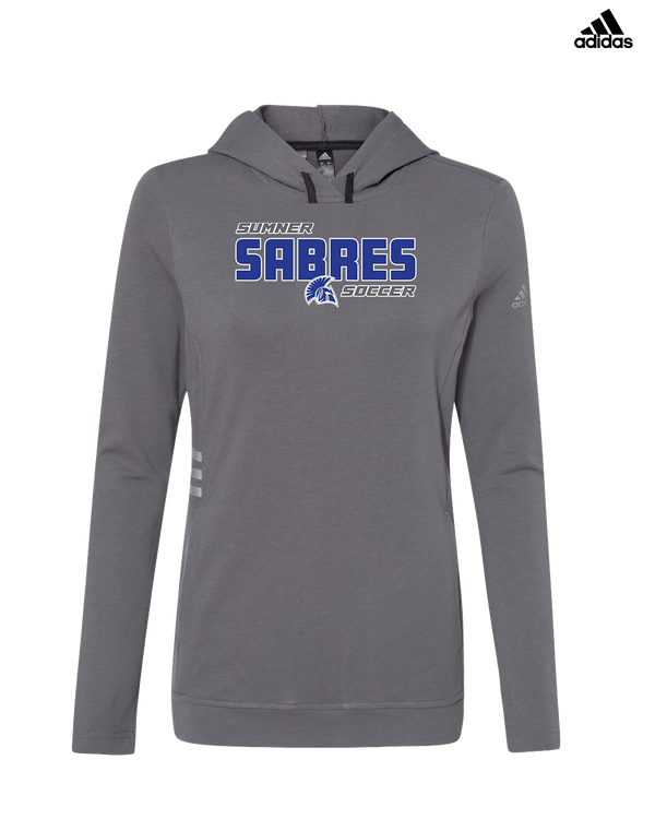 Sumner Academy Soccer Bold - Adidas Women's Lightweight Hooded Sweatshirt