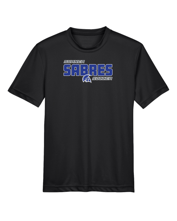 Sumner Academy Soccer Bold - Youth Performance T-Shirt