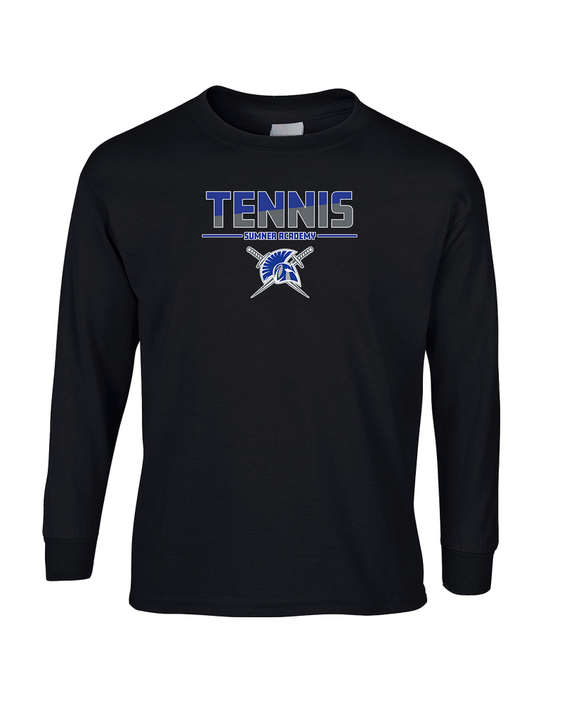 Sumner Academy Tennis Cut - Mens Basic Cotton Long Sleeve