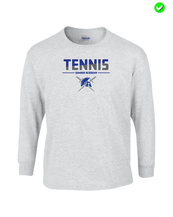 Sumner Academy Tennis Cut - Mens Basic Cotton Long Sleeve