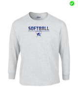 Sumner Academy Softball Cut - Mens Basic Cotton Long Sleeve
