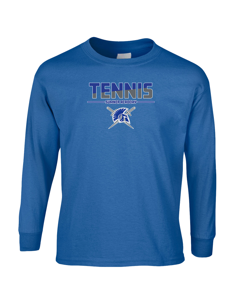 Sumner Academy Tennis Cut - Mens Basic Cotton Long Sleeve