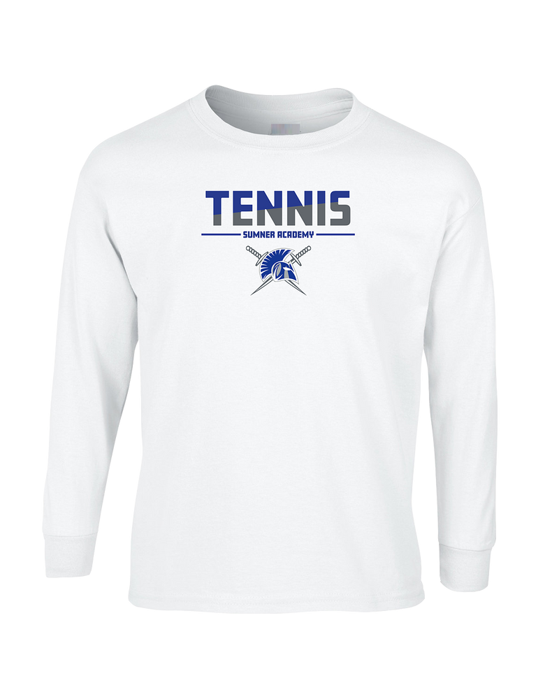 Sumner Academy Tennis Cut - Mens Basic Cotton Long Sleeve