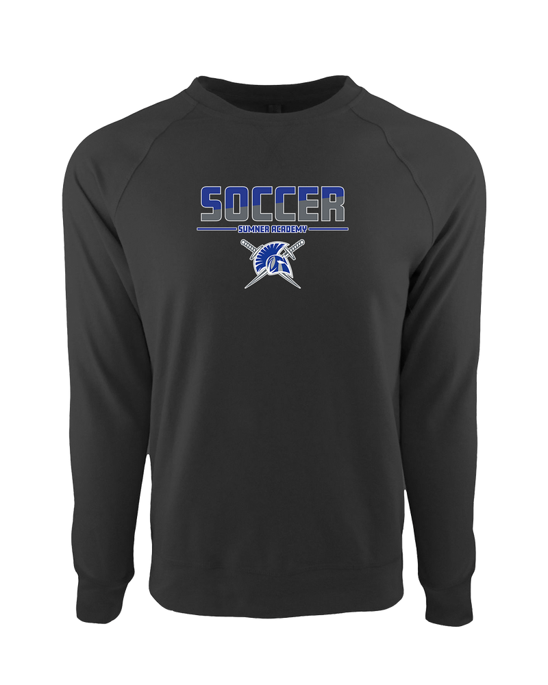 Sumner Academy Soccer Cut - Crewneck Sweatshirt