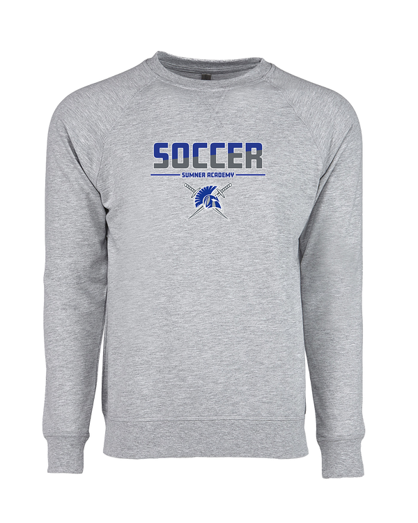 Sumner Academy Soccer Cut - Crewneck Sweatshirt