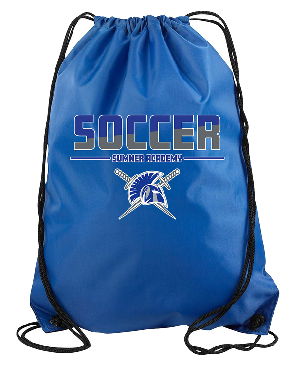 Sumner Academy Soccer Cut - Drawstring Bag