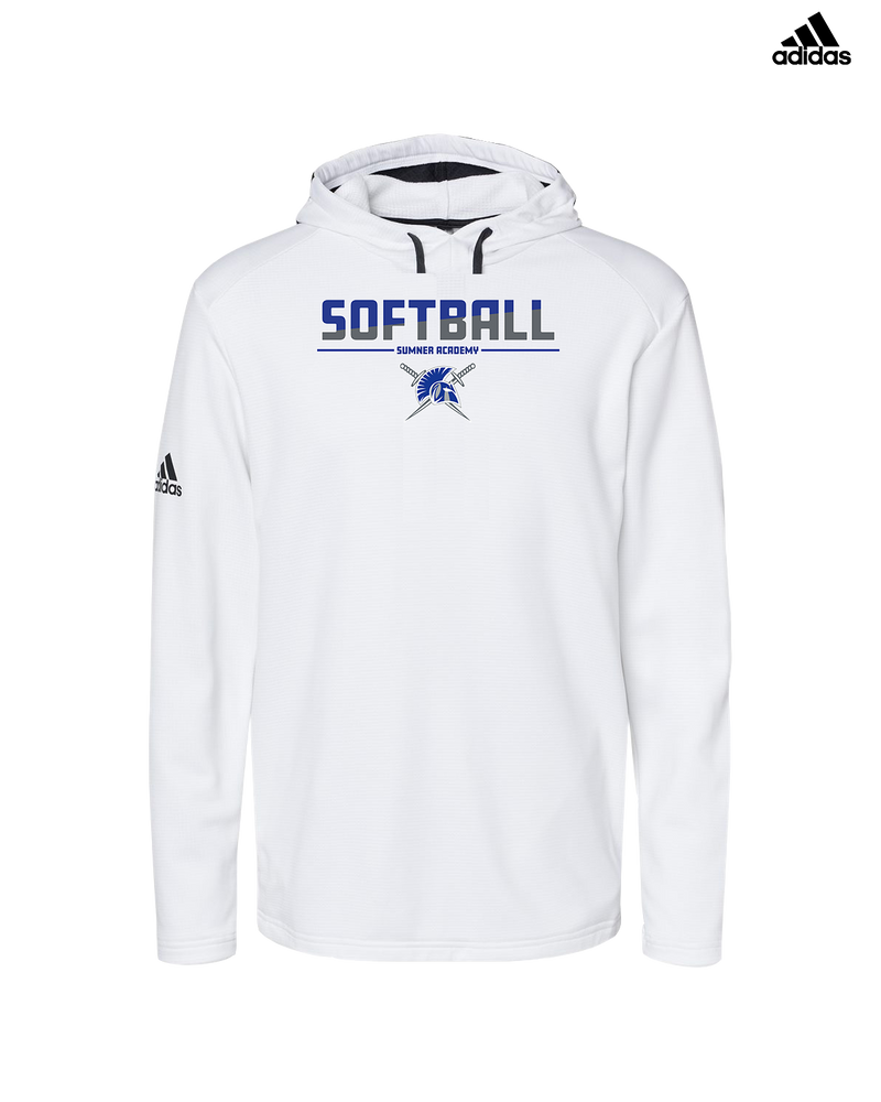 Sumner Academy Softball Cut - Adidas Men's Hooded Sweatshirt