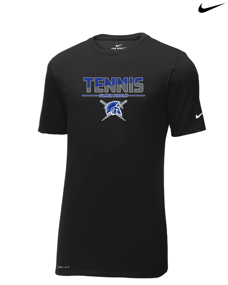Sumner Academy Tennis Cut - Nike Cotton Poly Dri-Fit