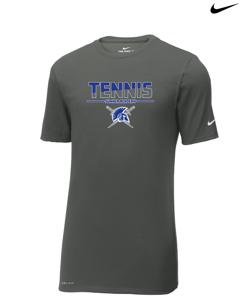Sumner Academy Tennis Cut - Nike Cotton Poly Dri-Fit