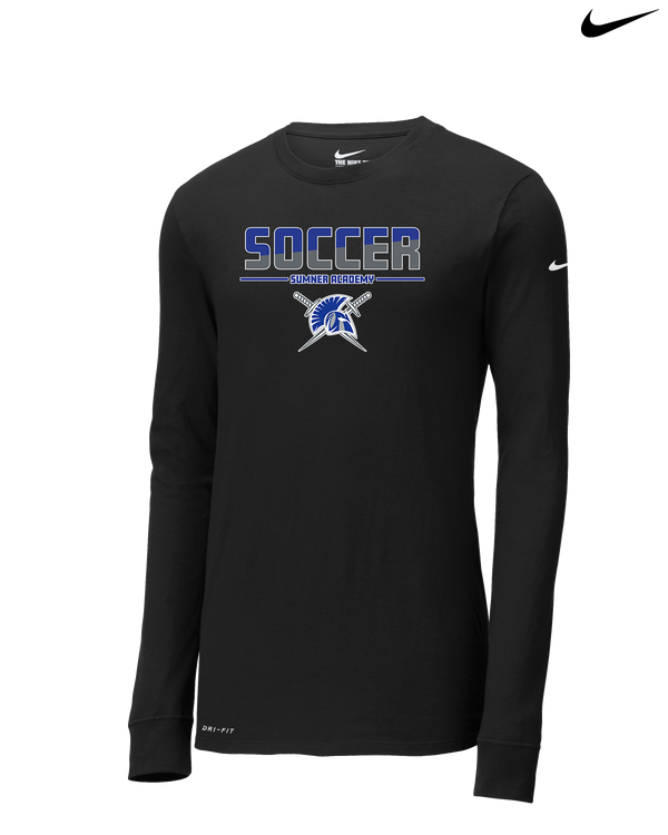 Sumner Academy Soccer Cut - Nike Dri-Fit Poly Long Sleeve