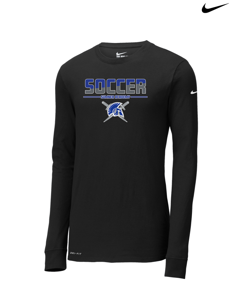Sumner Academy Soccer Cut - Nike Dri-Fit Poly Long Sleeve