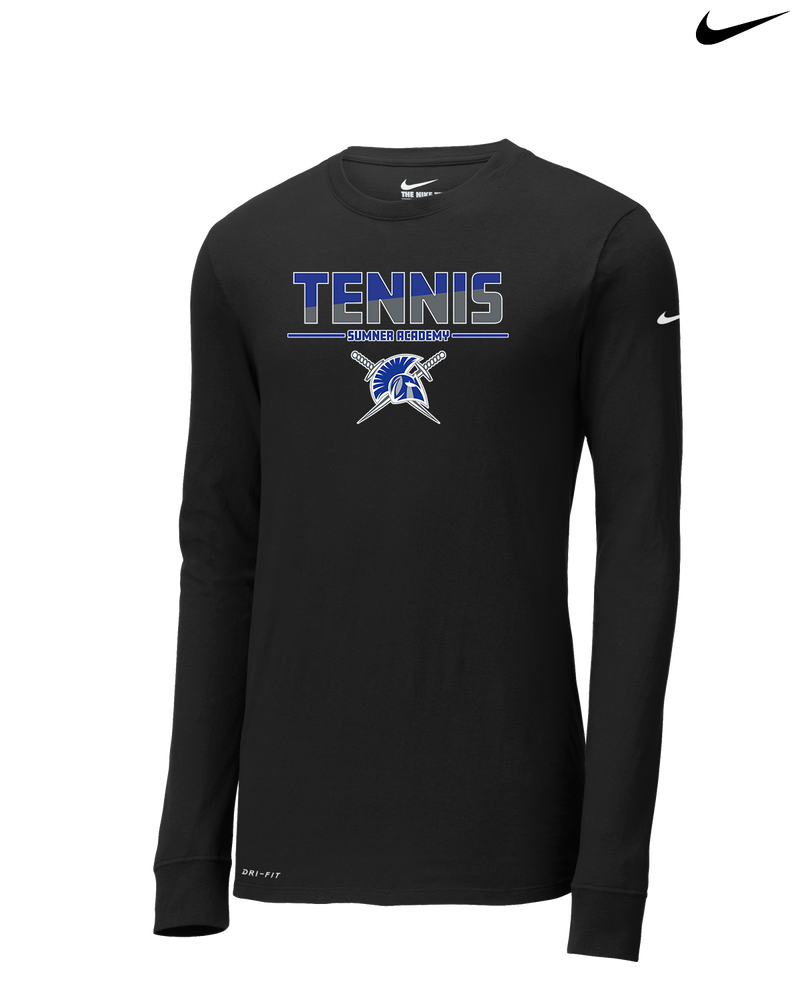 Sumner Academy Tennis Cut - Nike Dri-Fit Poly Long Sleeve