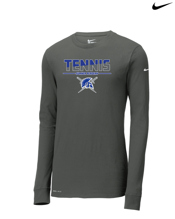 Sumner Academy Tennis Cut - Nike Dri-Fit Poly Long Sleeve