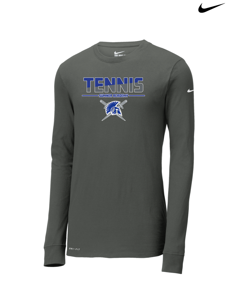 Sumner Academy Tennis Cut - Nike Dri-Fit Poly Long Sleeve