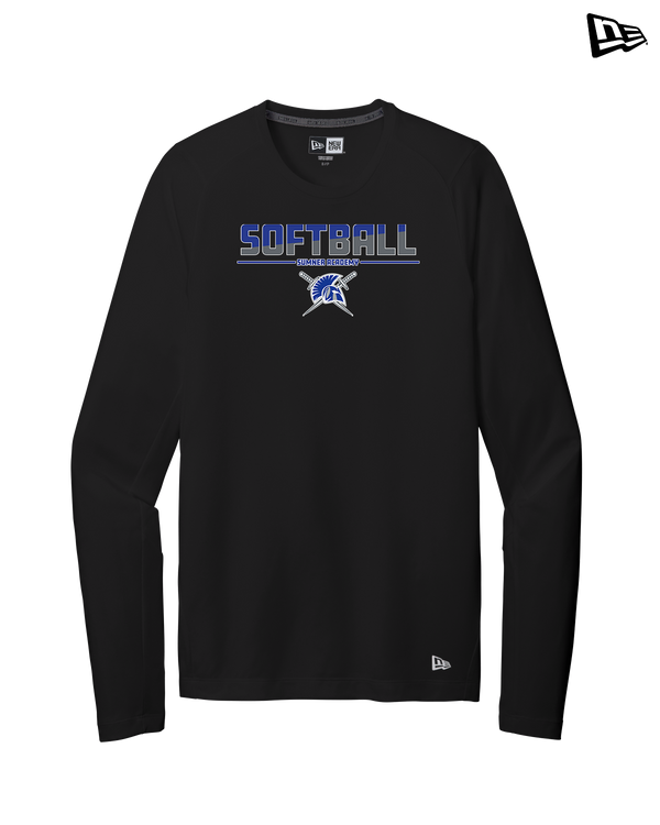 Sumner Academy Softball Cut - New Era Long Sleeve Crew