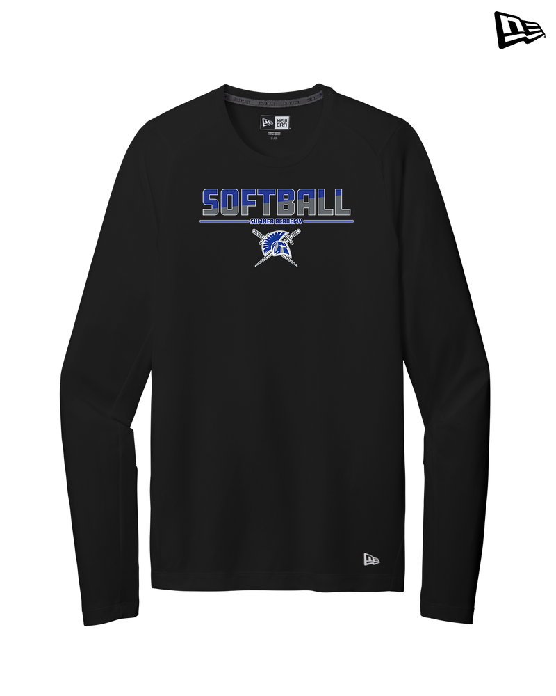 Sumner Academy Softball Cut - New Era Long Sleeve Crew