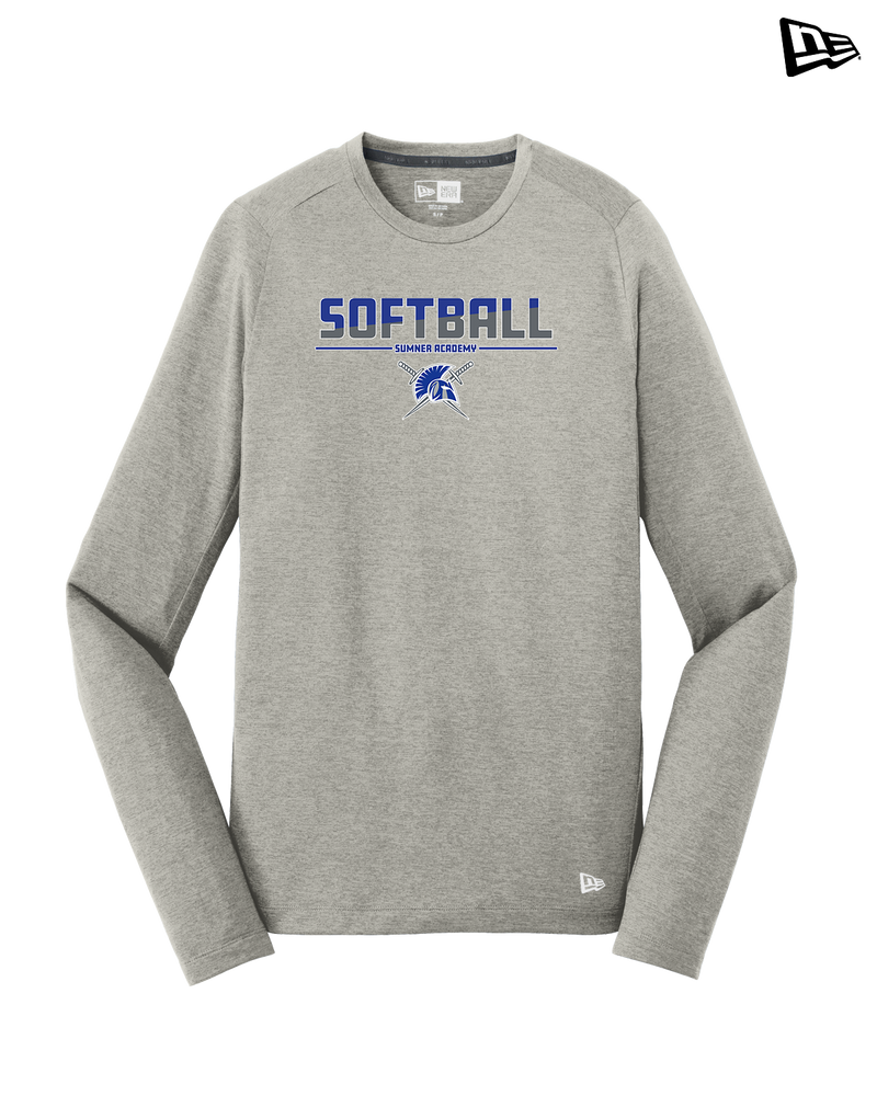 Sumner Academy Softball Cut - New Era Long Sleeve Crew