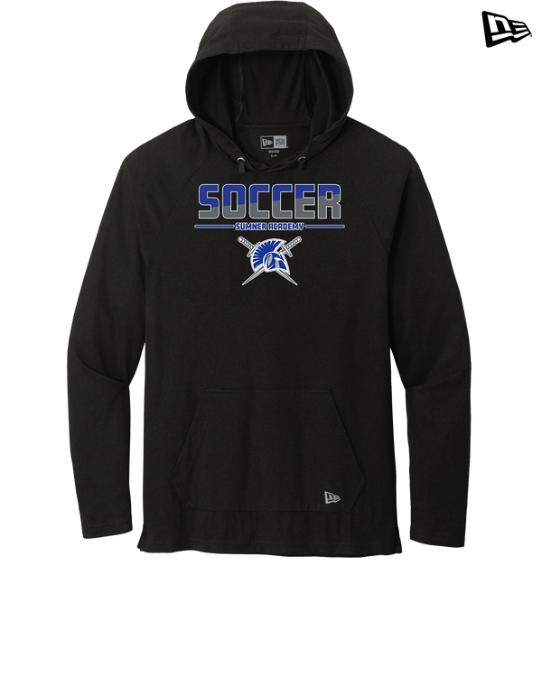 Sumner Academy Soccer Cut - New Era Tri Blend Hoodie