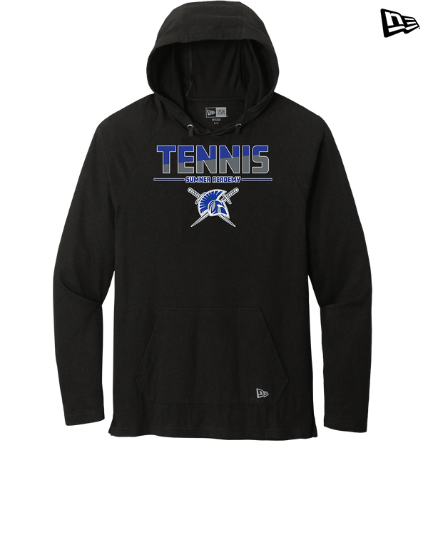 Sumner Academy Tennis Cut - New Era Tri Blend Hoodie