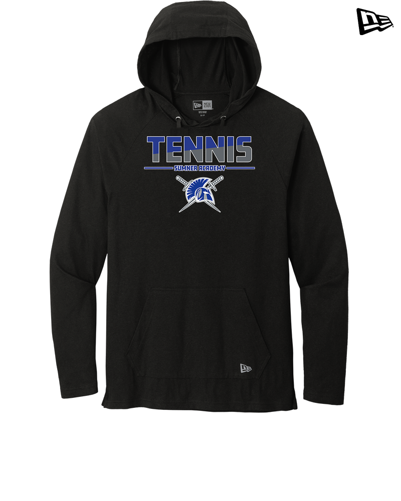 Sumner Academy Tennis Cut - New Era Tri Blend Hoodie