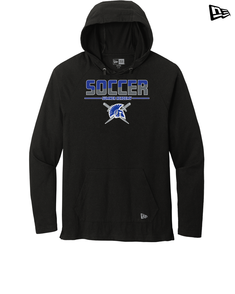 Sumner Academy Soccer Cut - New Era Tri Blend Hoodie