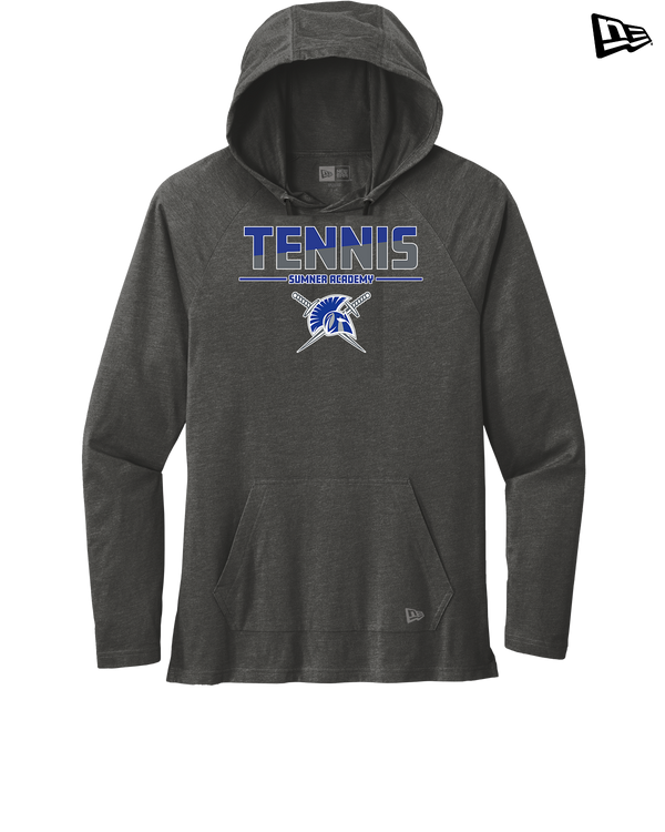 Sumner Academy Tennis Cut - New Era Tri Blend Hoodie
