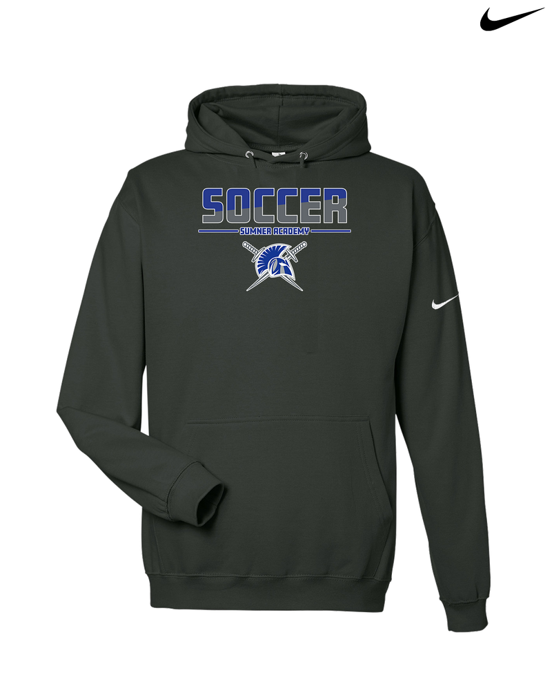 Sumner Academy Soccer Cut - Nike Club Fleece Hoodie