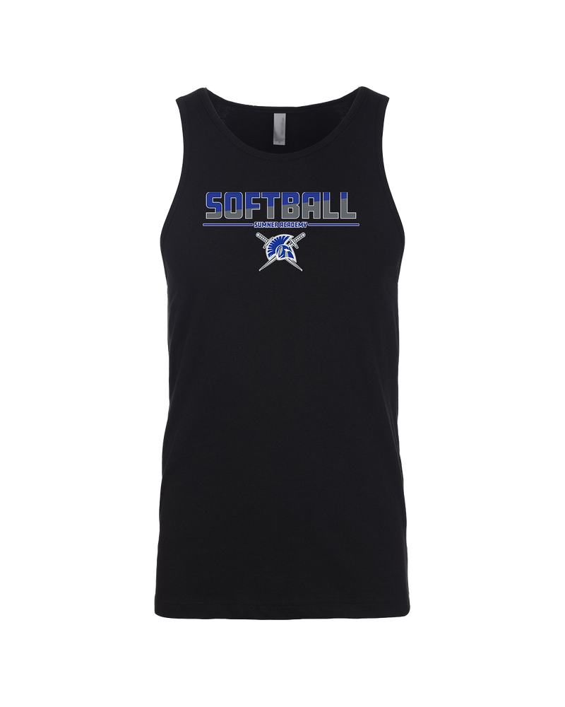 Sumner Academy Softball Cut - Mens Tank Top