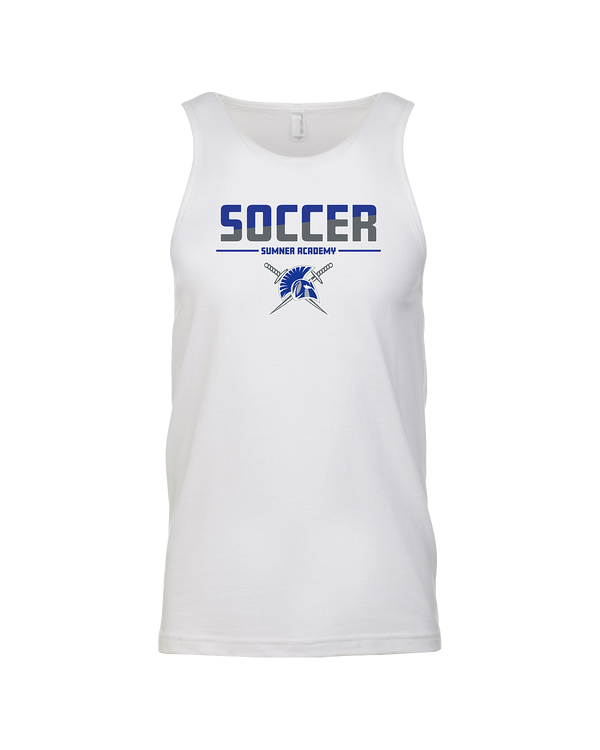 Sumner Academy Soccer Cut - Mens Tank Top