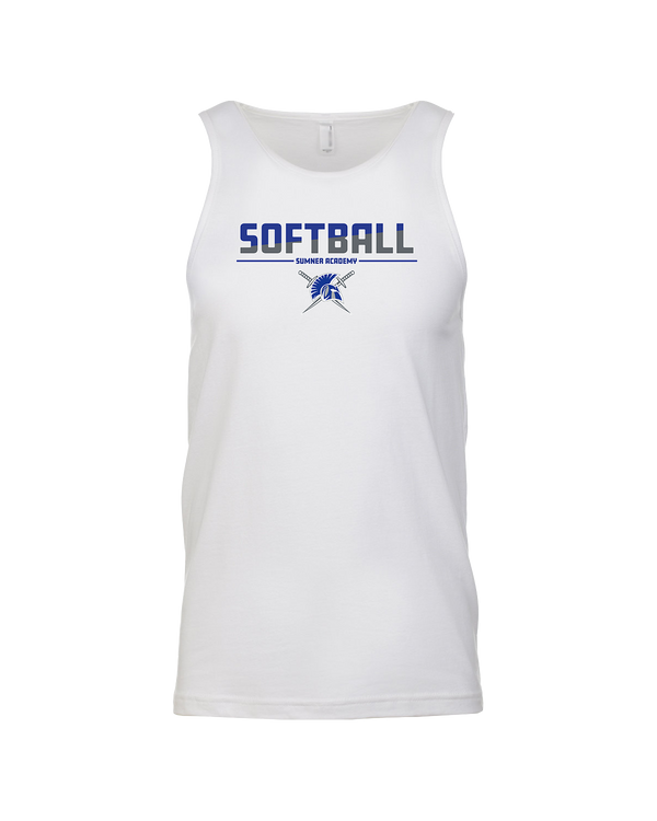 Sumner Academy Softball Cut - Mens Tank Top