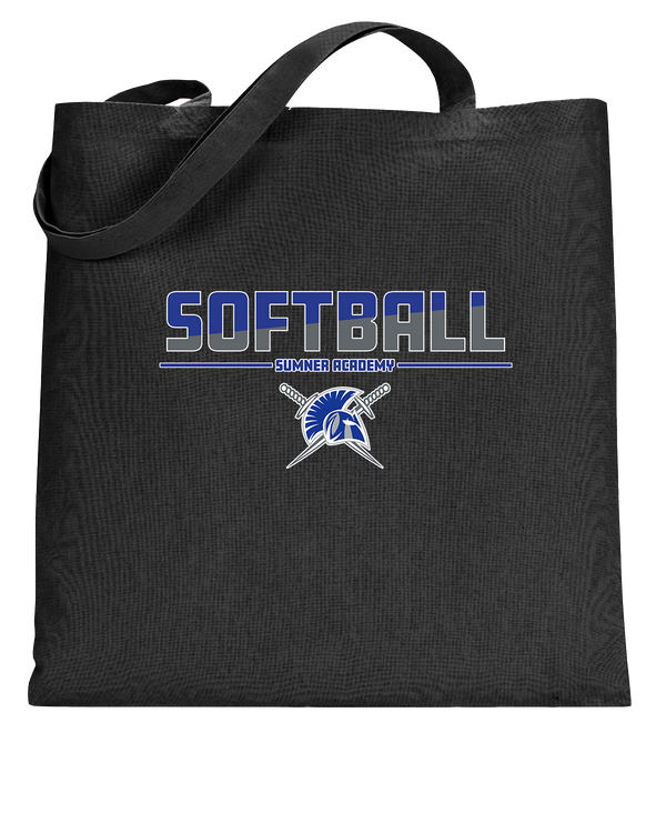 Sumner Academy Softball Cut - Tote Bag