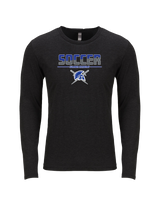 Sumner Academy Soccer Cut - Tri Blend Long Sleeve