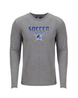 Sumner Academy Soccer Cut - Tri Blend Long Sleeve