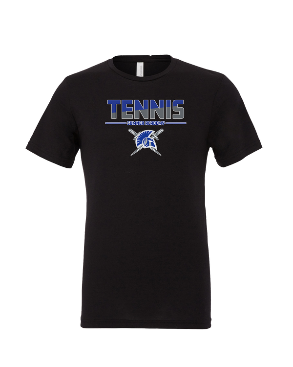 Sumner Academy Tennis Cut - Mens Tri Blend Shirt