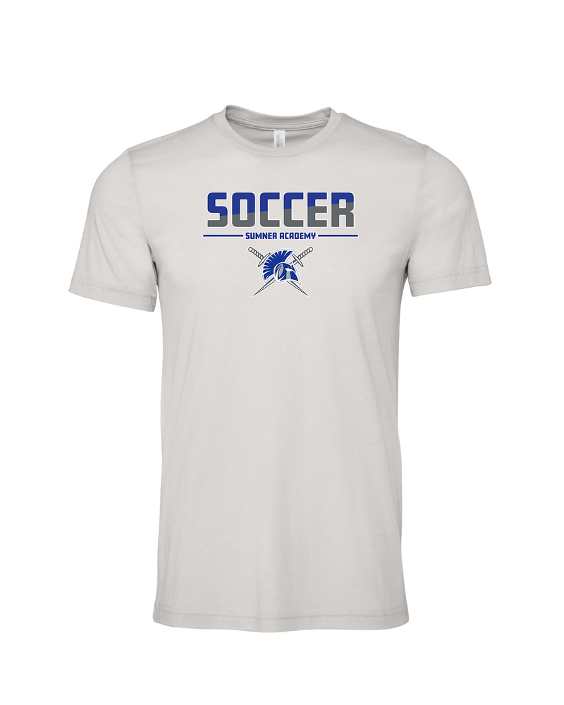 Sumner Academy Soccer Cut - Mens Tri Blend Shirt