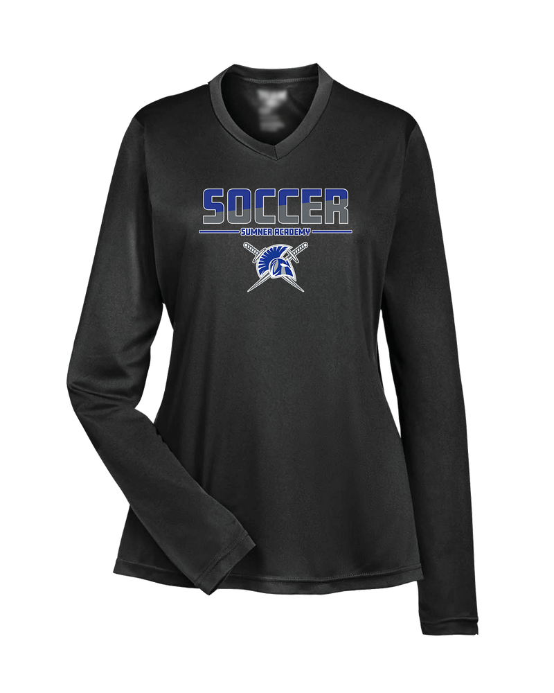 Sumner Academy Soccer Cut - Womens Performance Long Sleeve