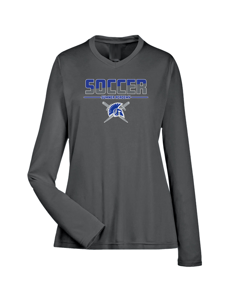 Sumner Academy Soccer Cut - Womens Performance Long Sleeve