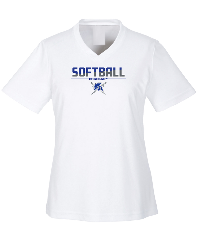 Sumner Academy Softball Cut - Womens Performance Shirt