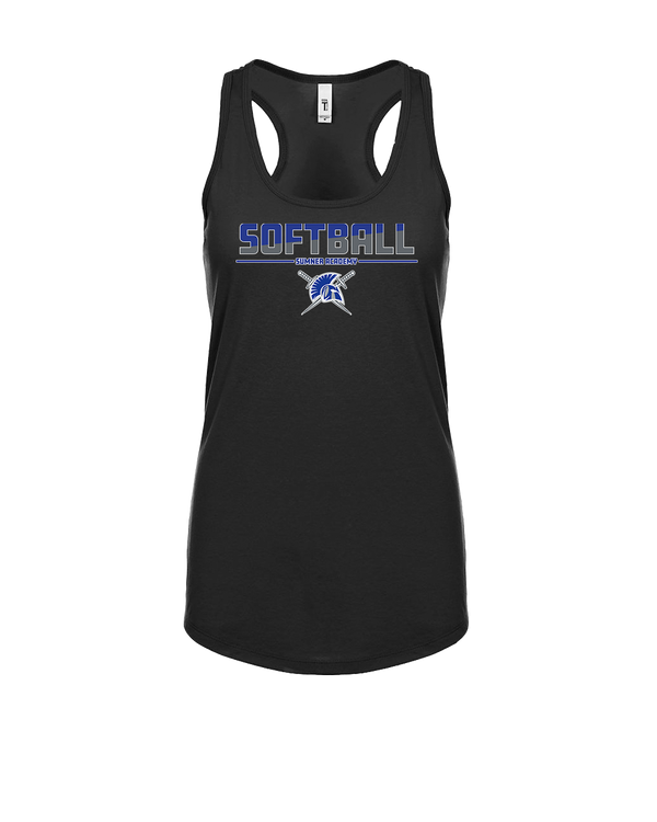 Sumner Academy Softball Cut - Womens Tank Top