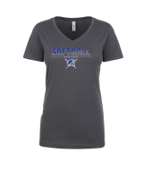 Sumner Academy Softball Cut - Womens V-Neck