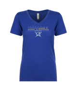 Sumner Academy Softball Cut - Womens V-Neck